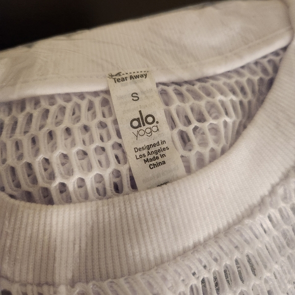 NIB Alo Jersey Short Sleeve Top - Picture 7 of 7